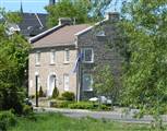 View of front and south wall of Beecher House