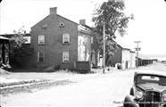 Old photo of Beecher House taken from Henry Street
