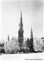 First Presbyterian Church in winter